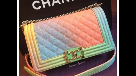 chanel rainbow bag dupe